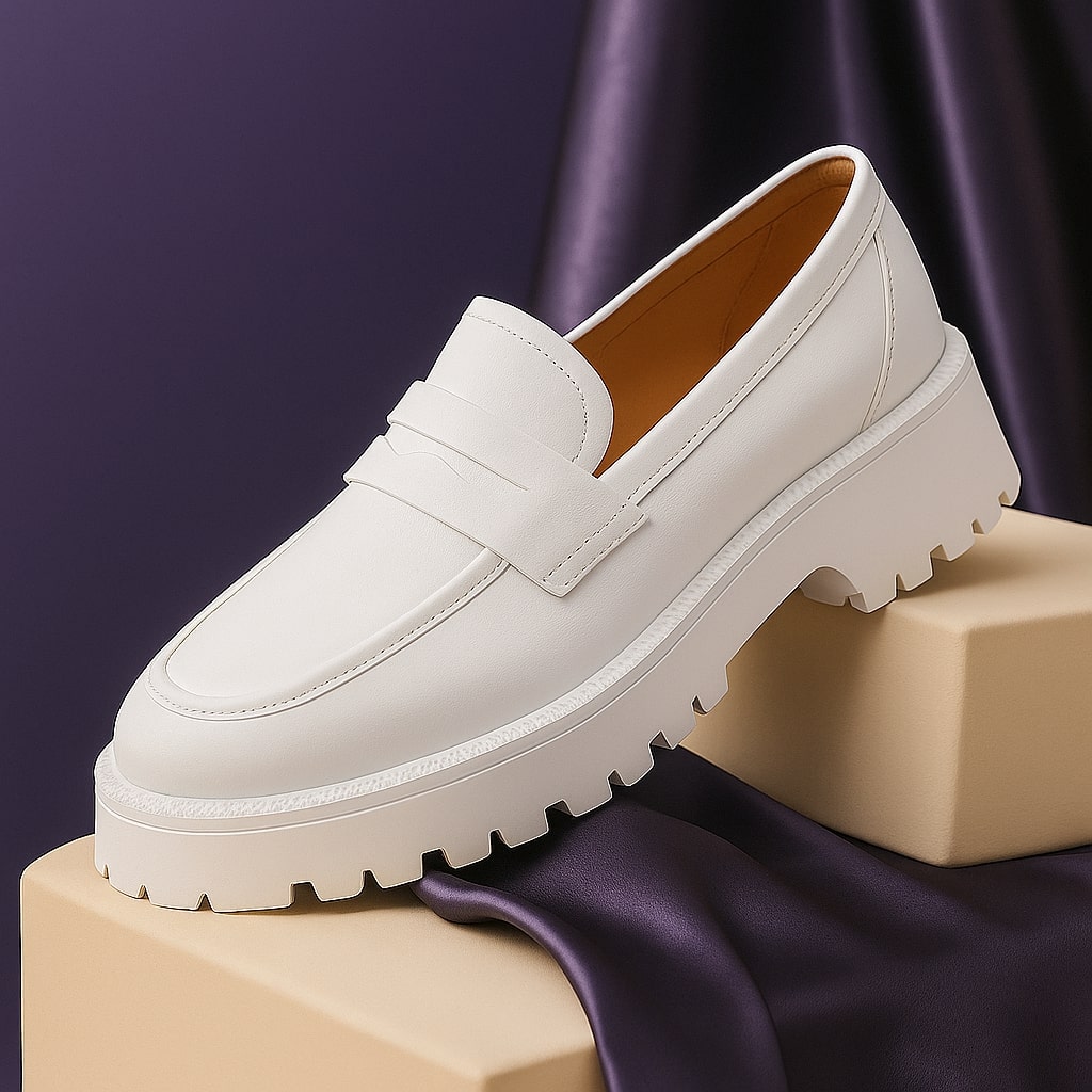Rosalie — Mocassins en Cuir