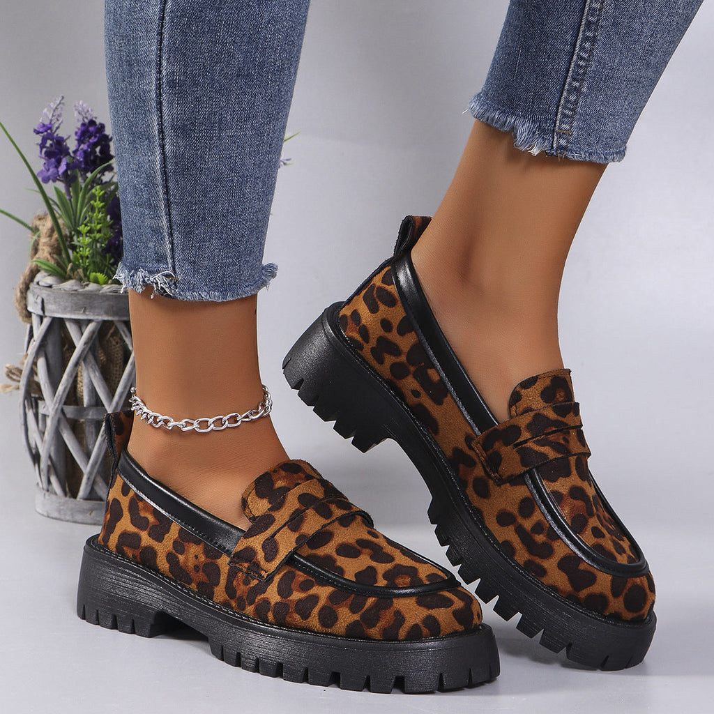 Émilie — Mocassins Imprimé Léopard