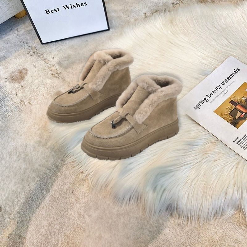 Colette — Bottes d'Hiver en Daim
