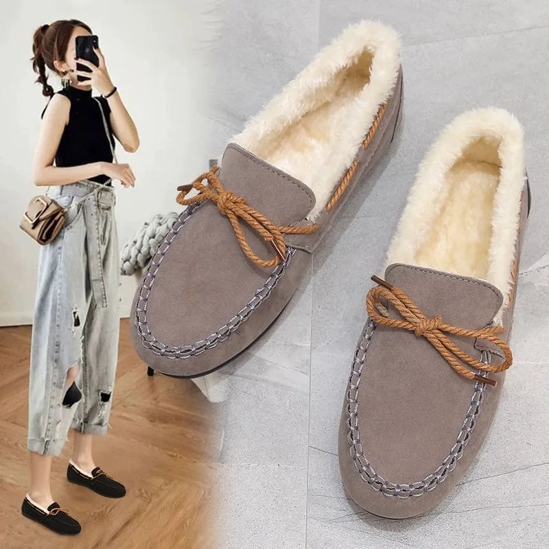 Marguerite — Mocassins d'Hiver Confortables