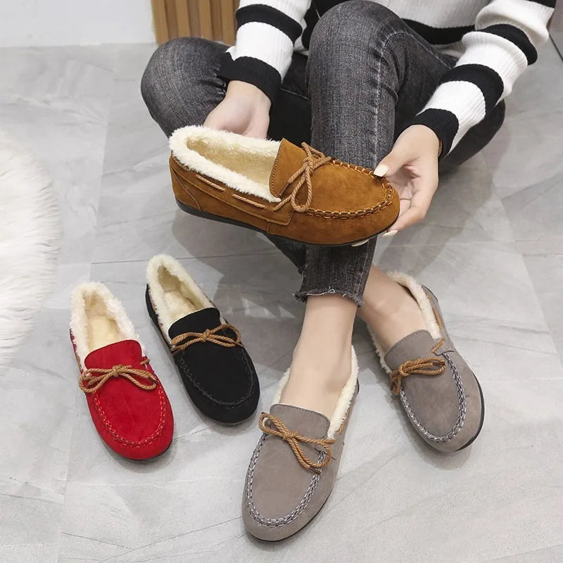 Marguerite — Mocassins d'Hiver Confortables