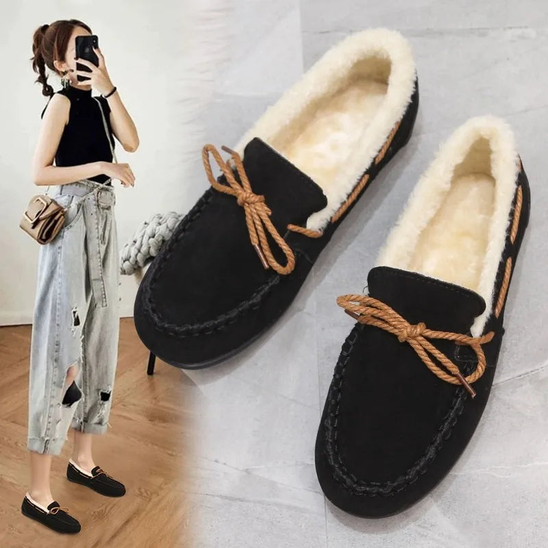 Marguerite — Mocassins d'Hiver Confortables