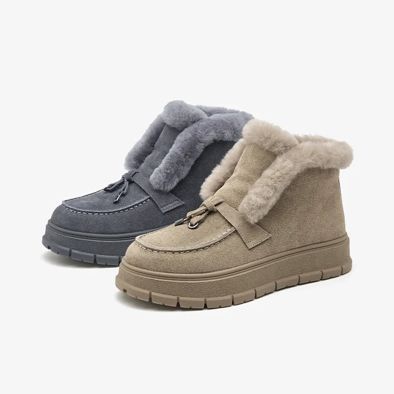Colette — Bottes d'Hiver en Daim