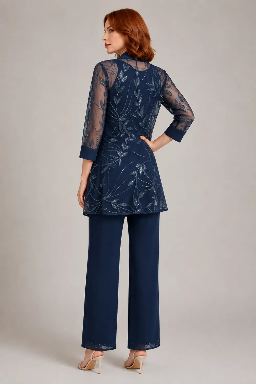Colombe — Tailleur Pantalon en Mousseline