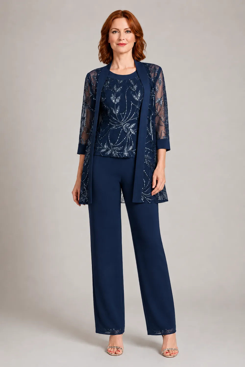 Colombe — Tailleur Pantalon en Mousseline