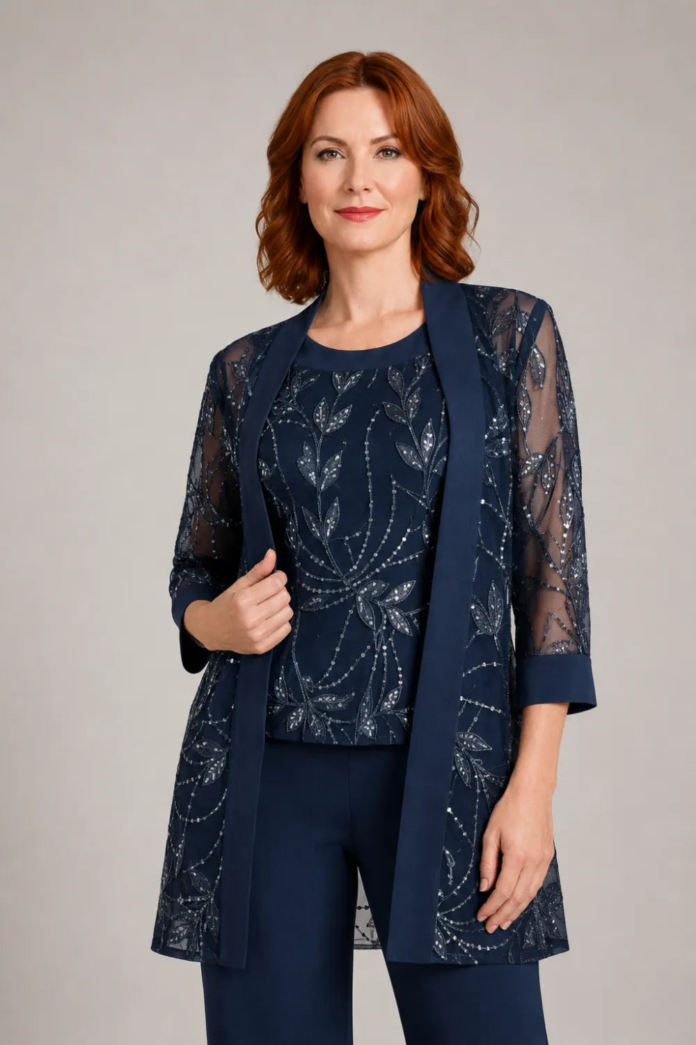 Colombe — Tailleur Pantalon en Mousseline