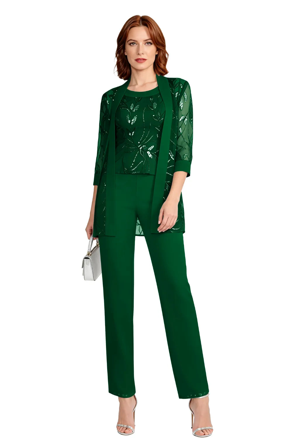 Colombe — Tailleur Pantalon en Mousseline
