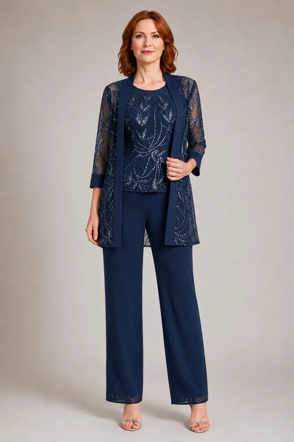 Colombe — Tailleur Pantalon en Mousseline