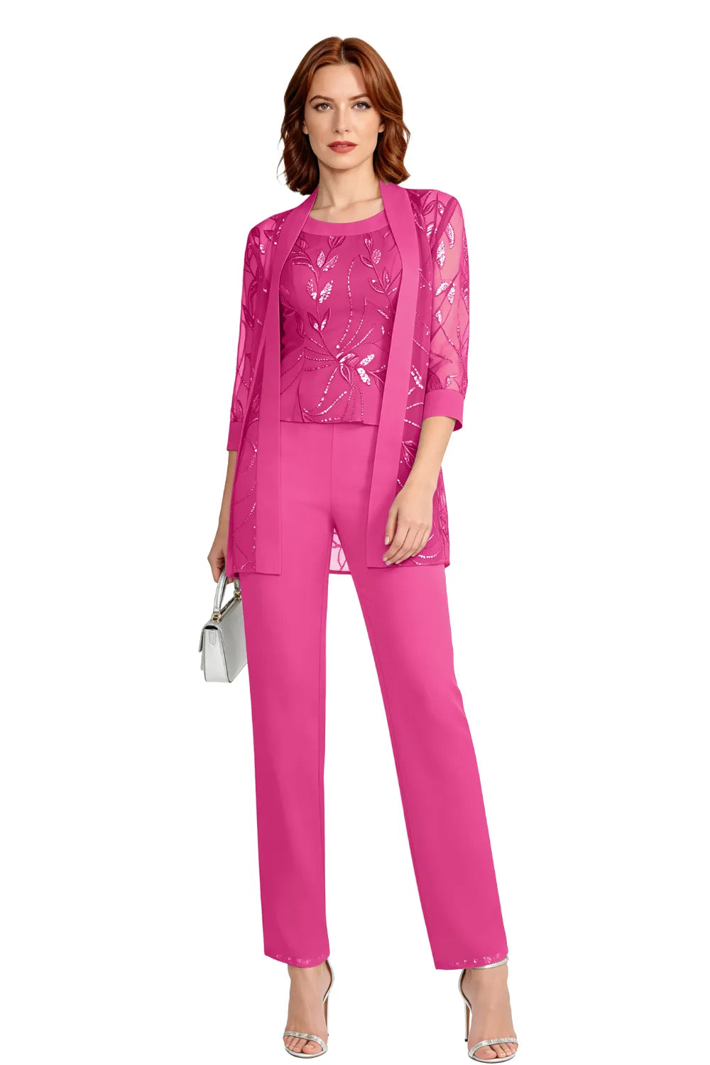 Colombe — Tailleur Pantalon en Mousseline