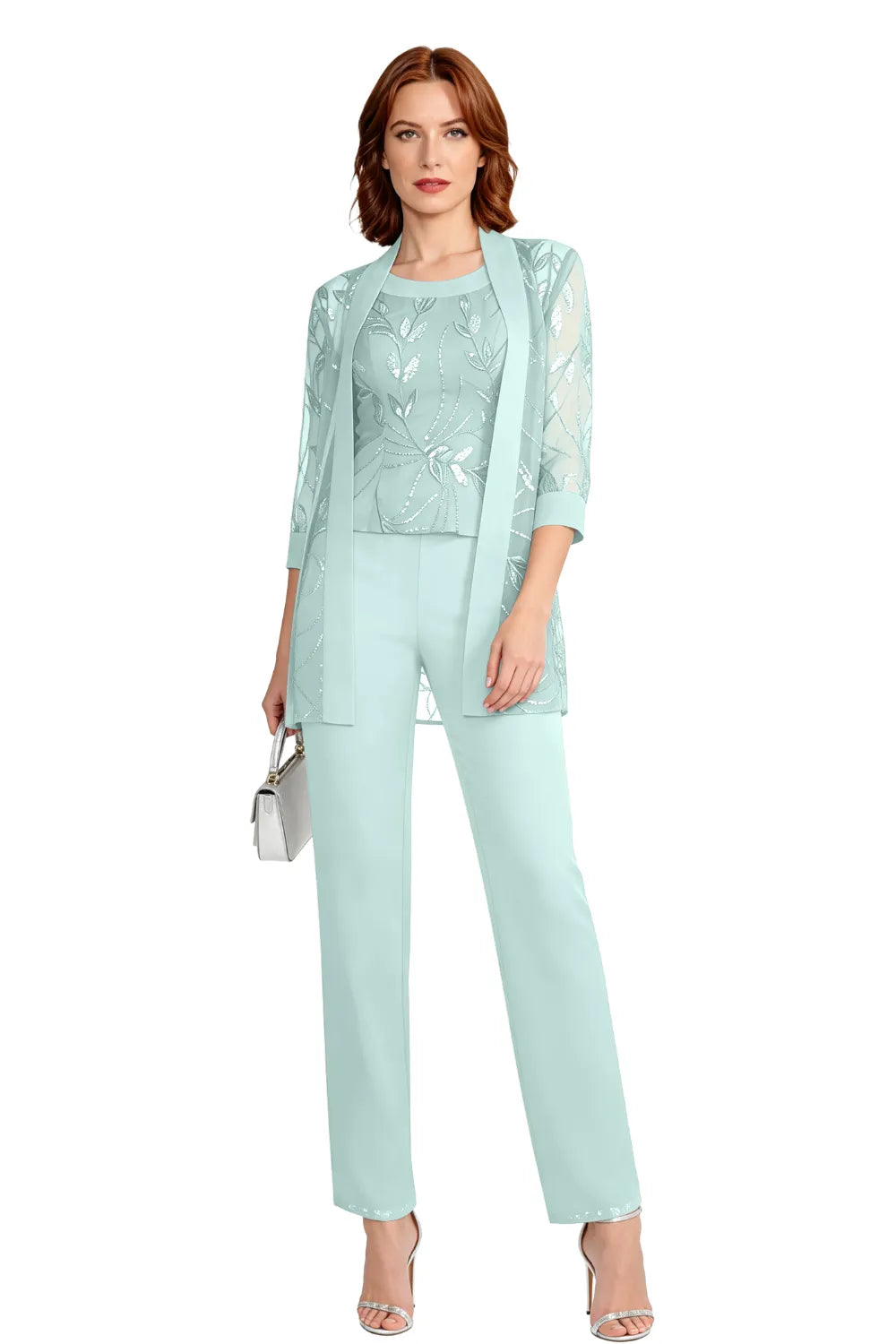 Colombe — Tailleur Pantalon en Mousseline
