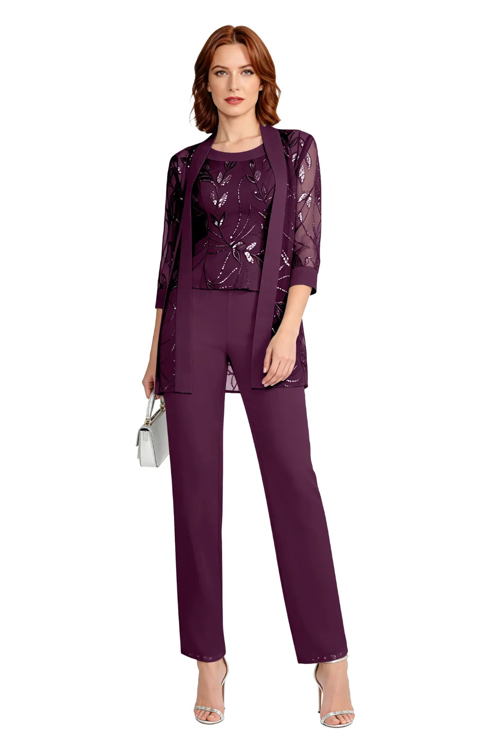 Colombe — Tailleur Pantalon en Mousseline