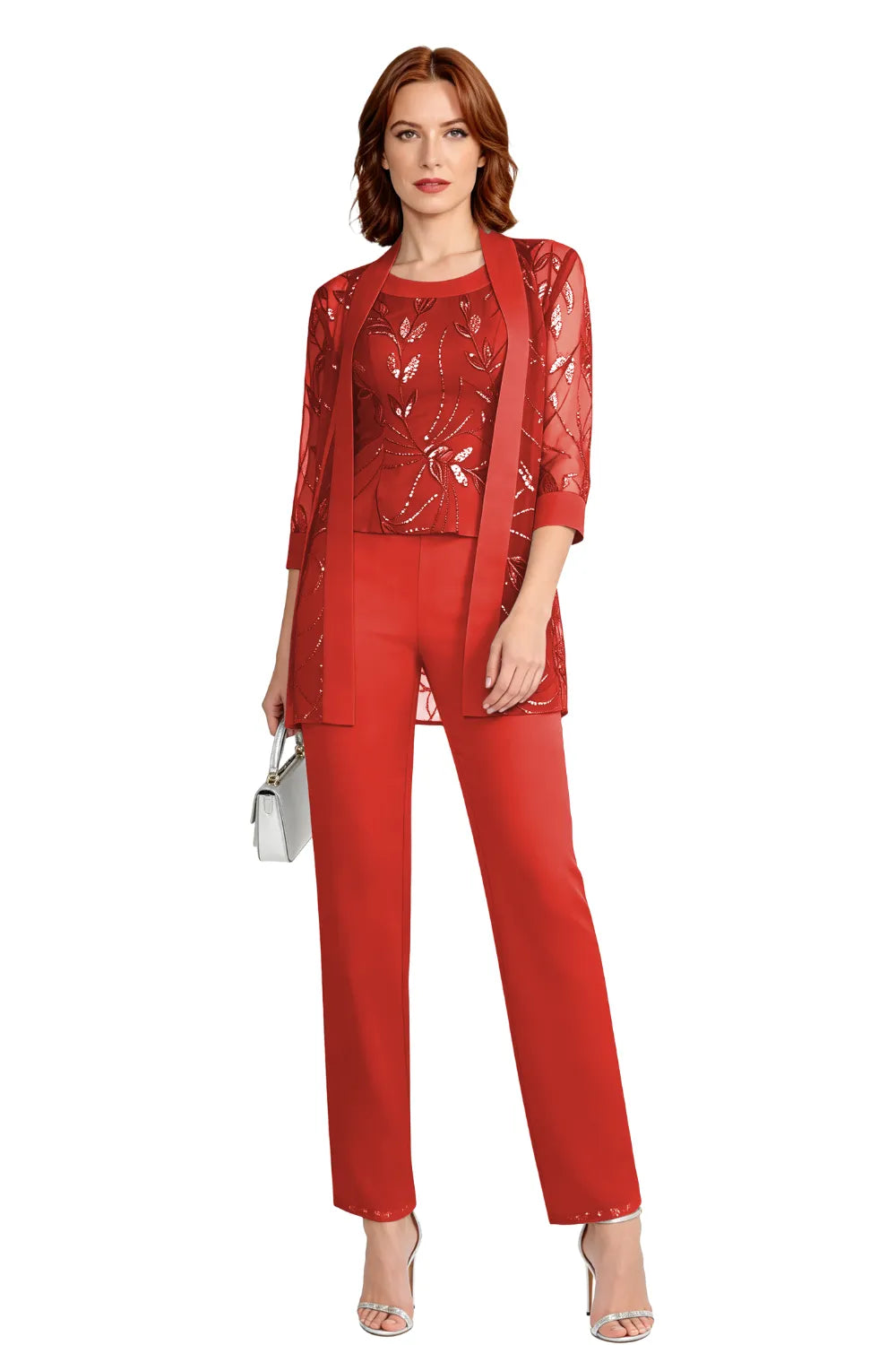 Colombe — Tailleur Pantalon en Mousseline