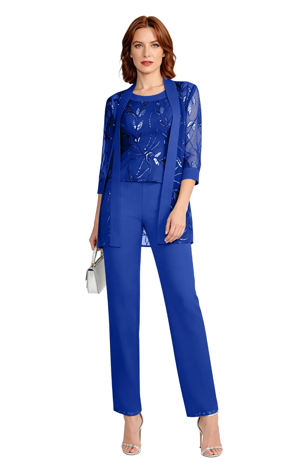 Colombe — Tailleur Pantalon en Mousseline