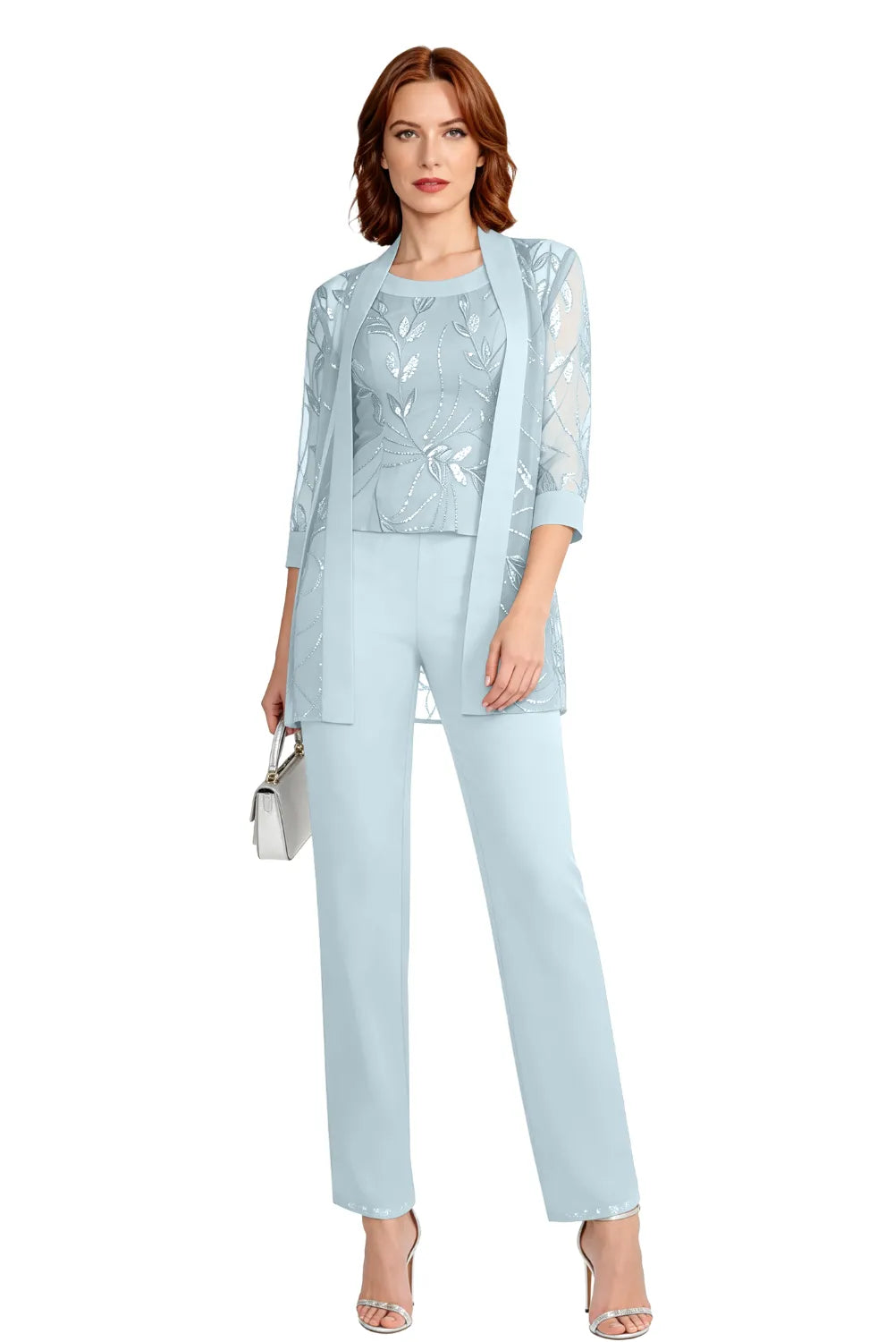 Colombe — Tailleur Pantalon en Mousseline