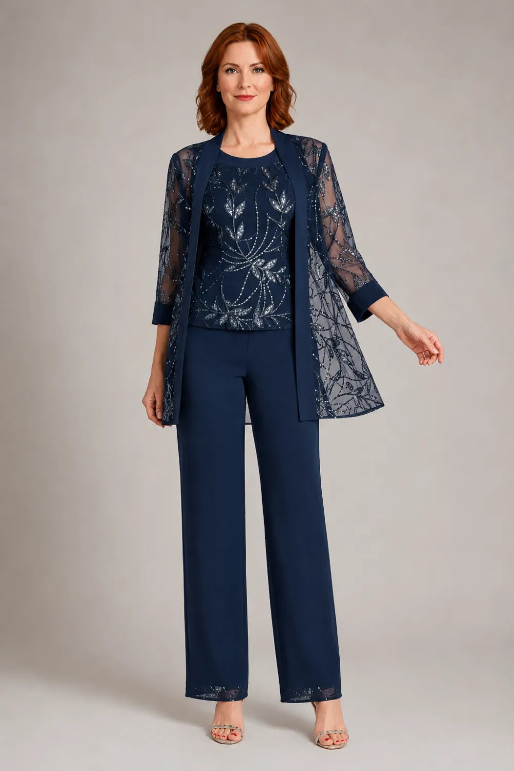Colombe — Tailleur Pantalon en Mousseline