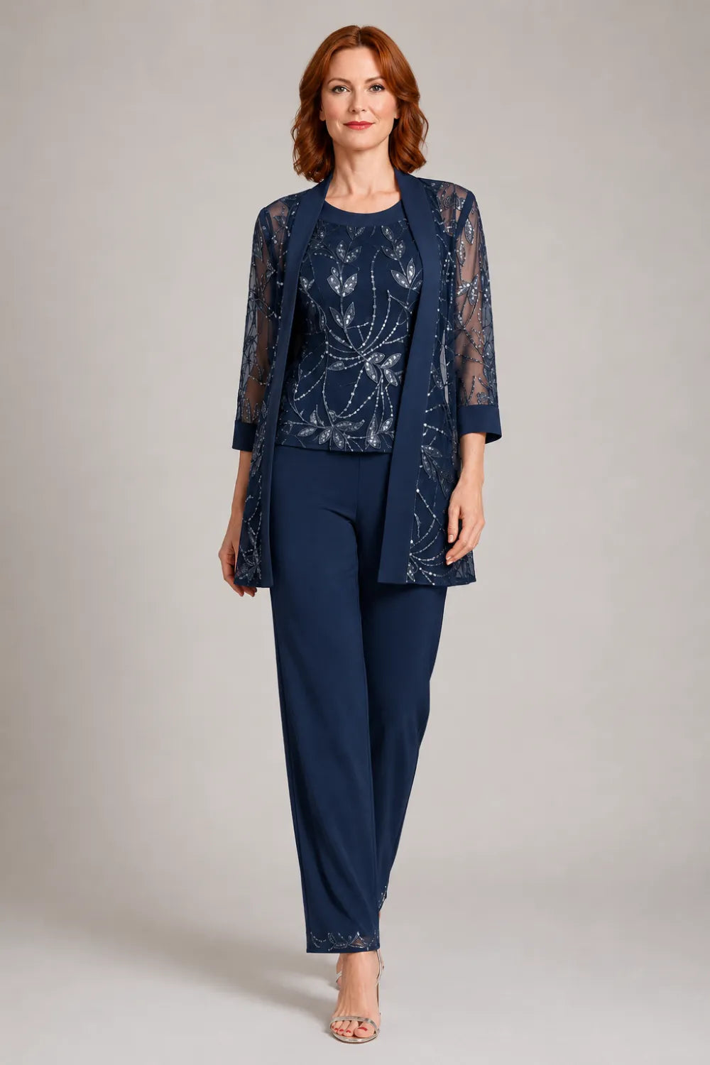 Colombe — Tailleur Pantalon en Mousseline