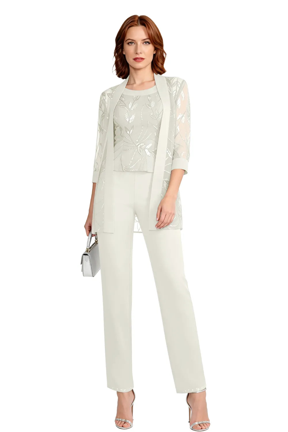 Colombe — Tailleur Pantalon en Mousseline