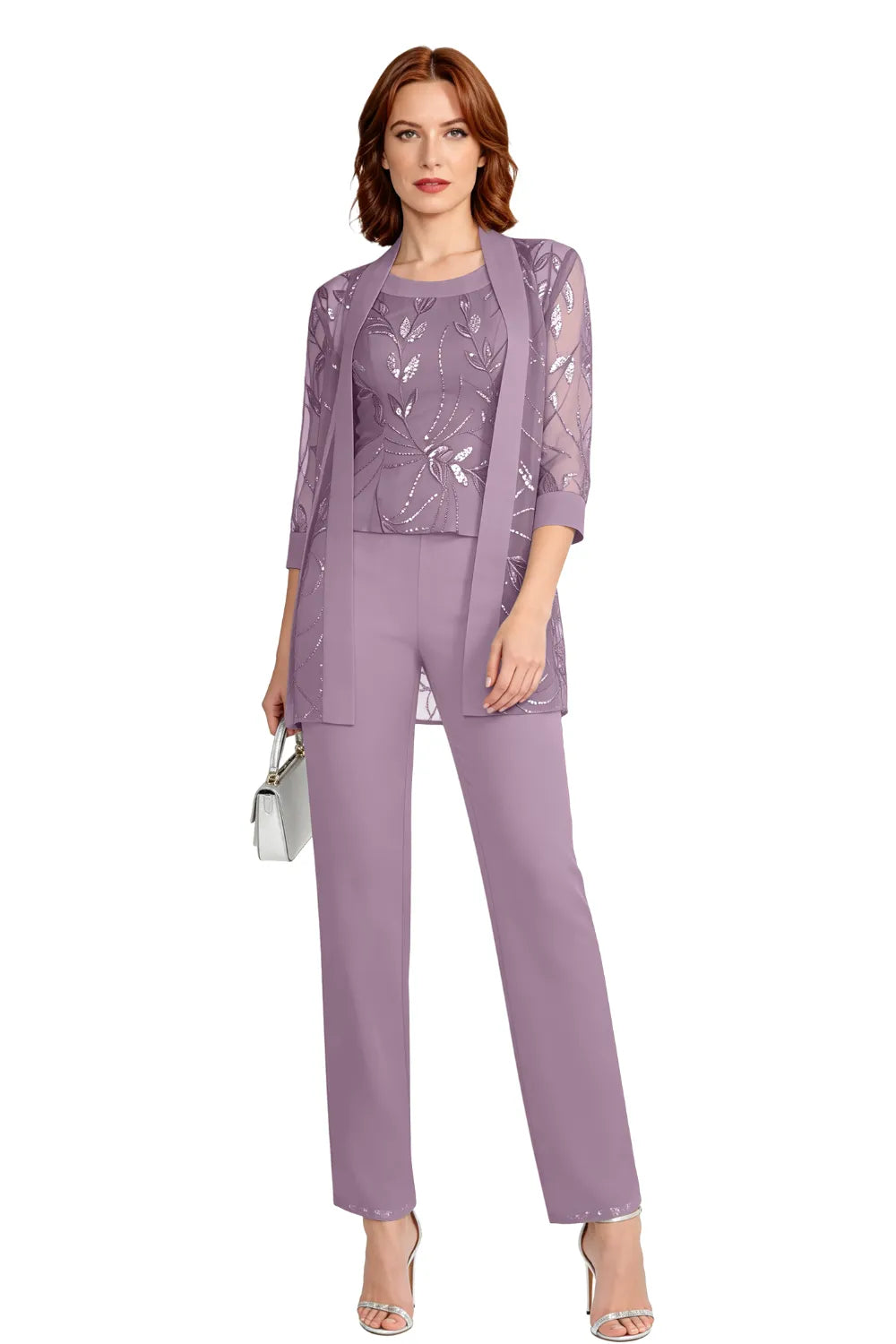 Colombe — Tailleur Pantalon en Mousseline