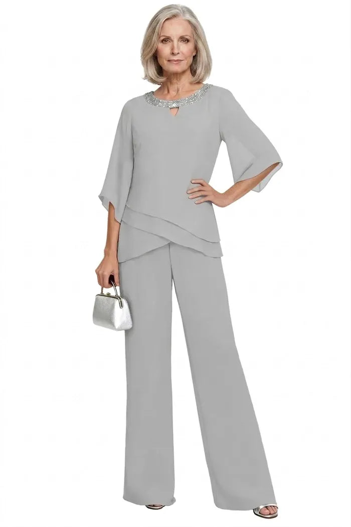 Zoé — Tailleur Pantalon Décontracté Élégant