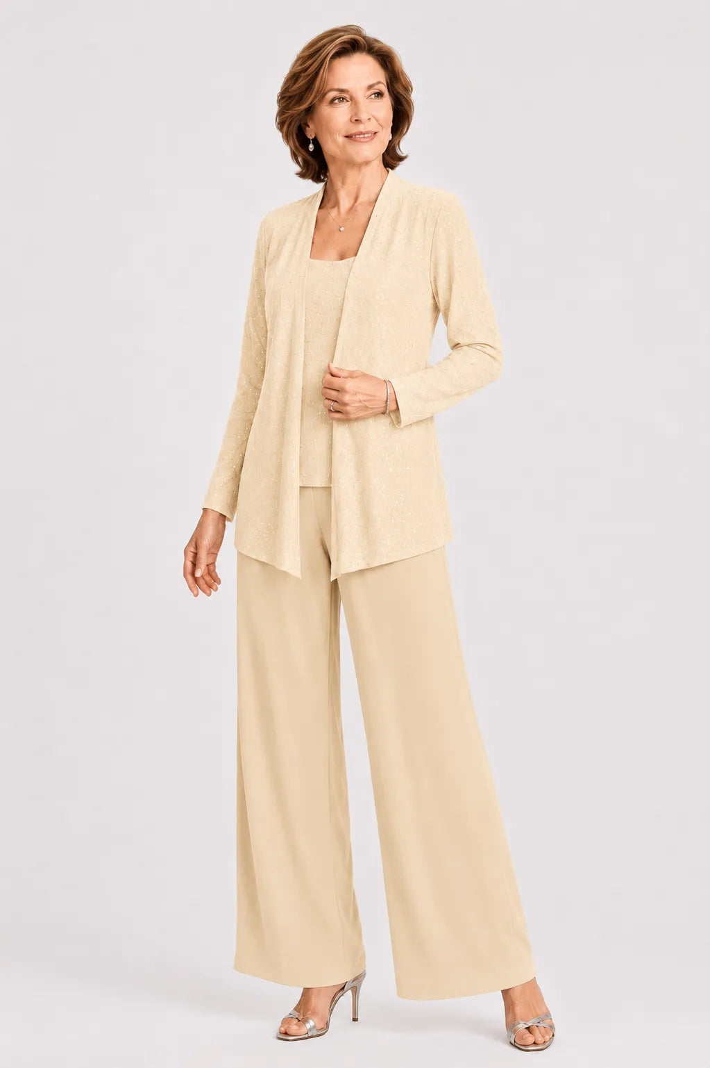 Évangéline — Ensemble Pantalon 3 Pièces