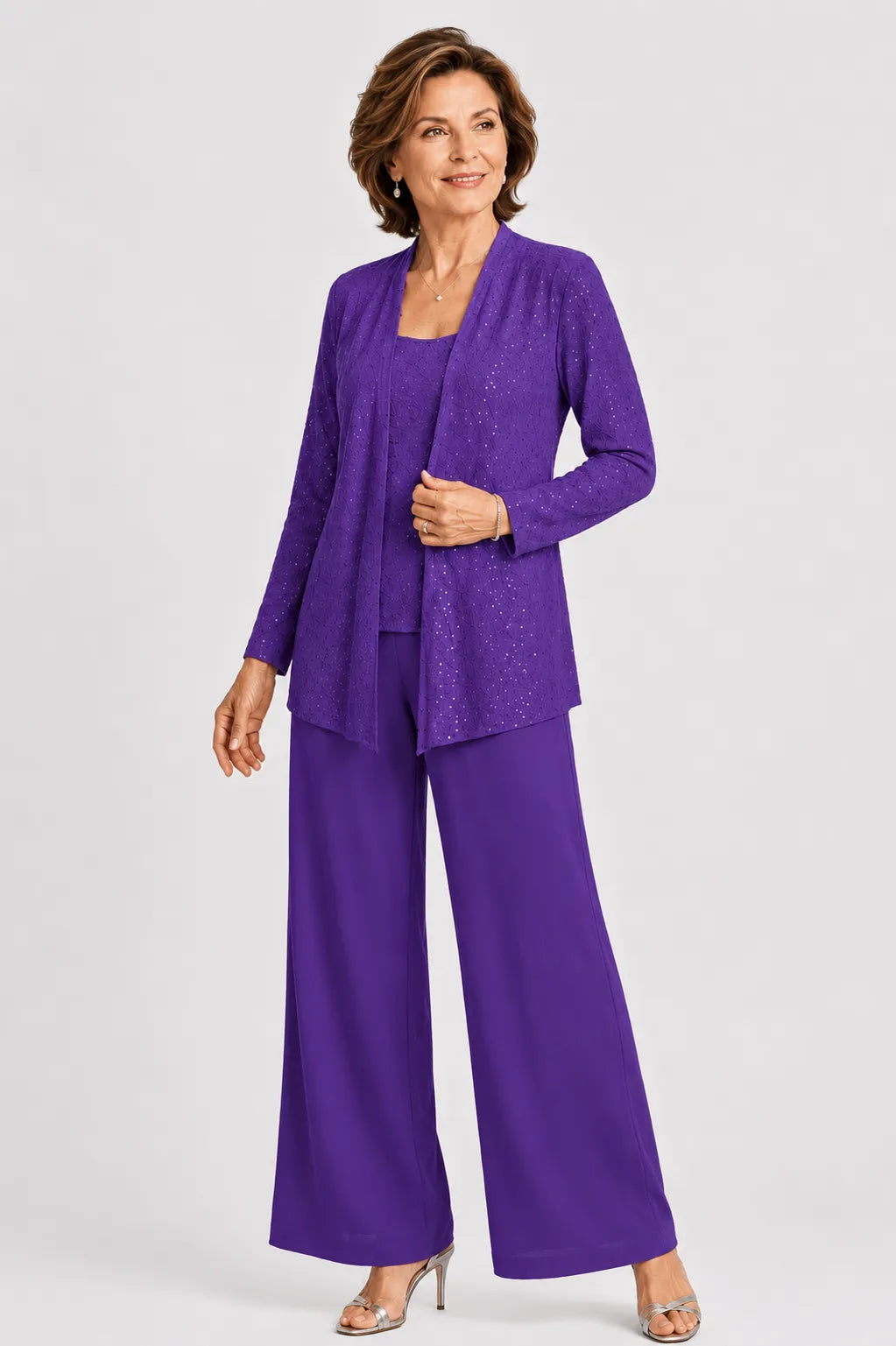 Évangéline — Ensemble Pantalon 3 Pièces