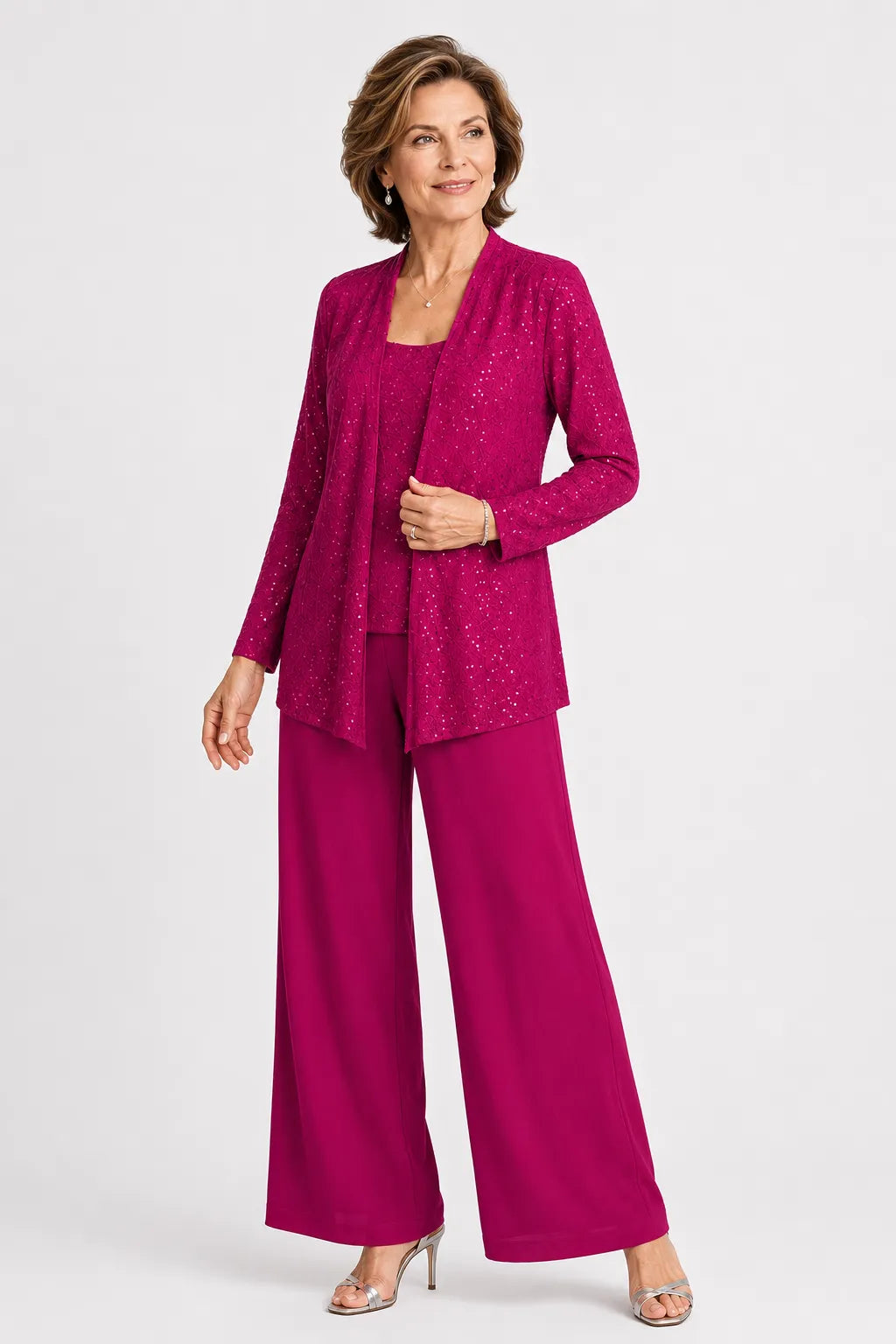 Évangéline — Ensemble Pantalon 3 Pièces