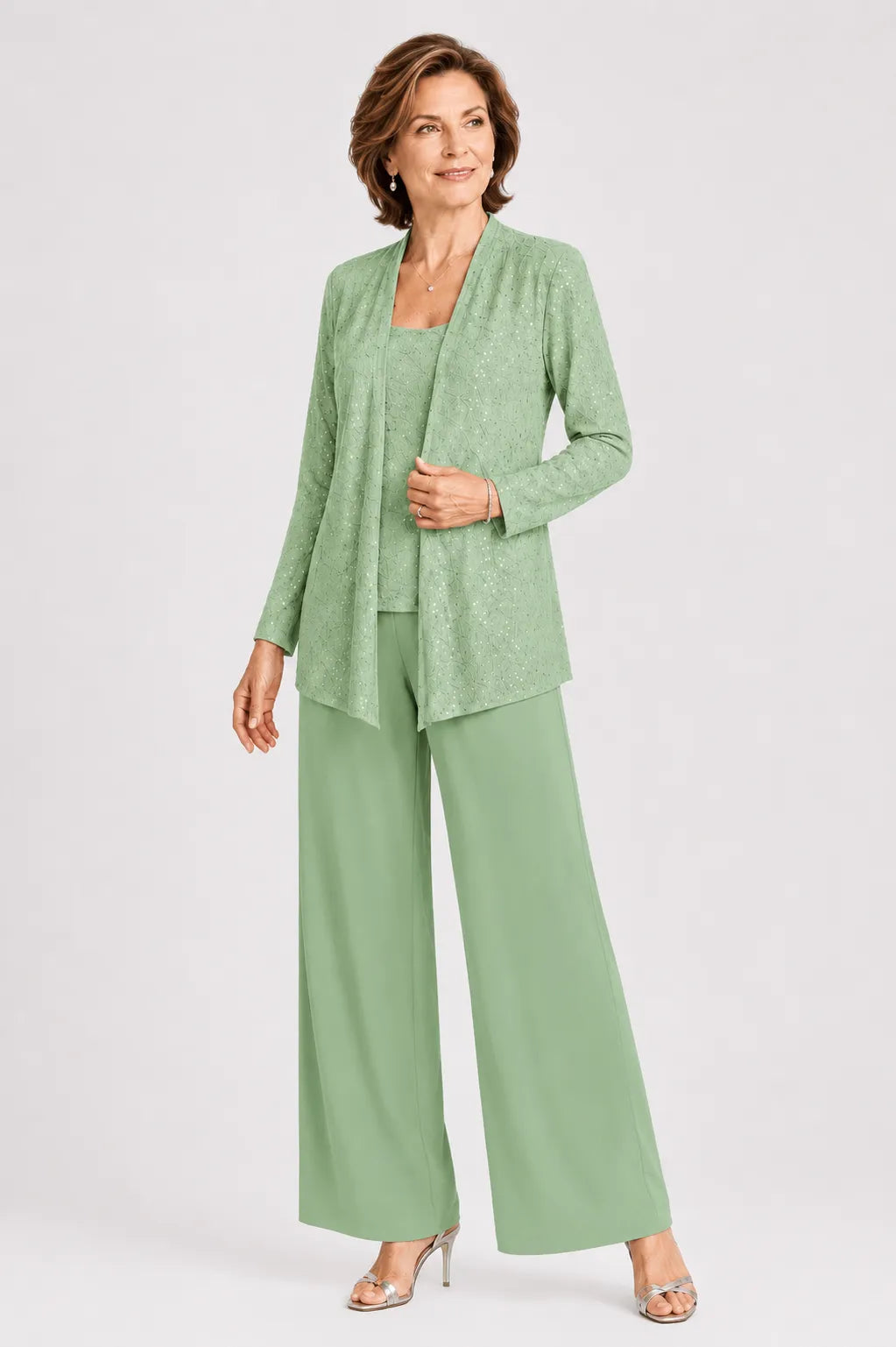 Évangéline — Ensemble Pantalon 3 Pièces
