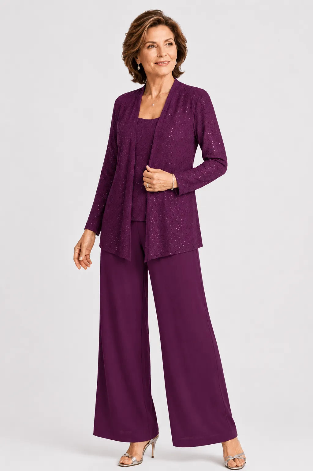 Évangéline — Ensemble Pantalon 3 Pièces