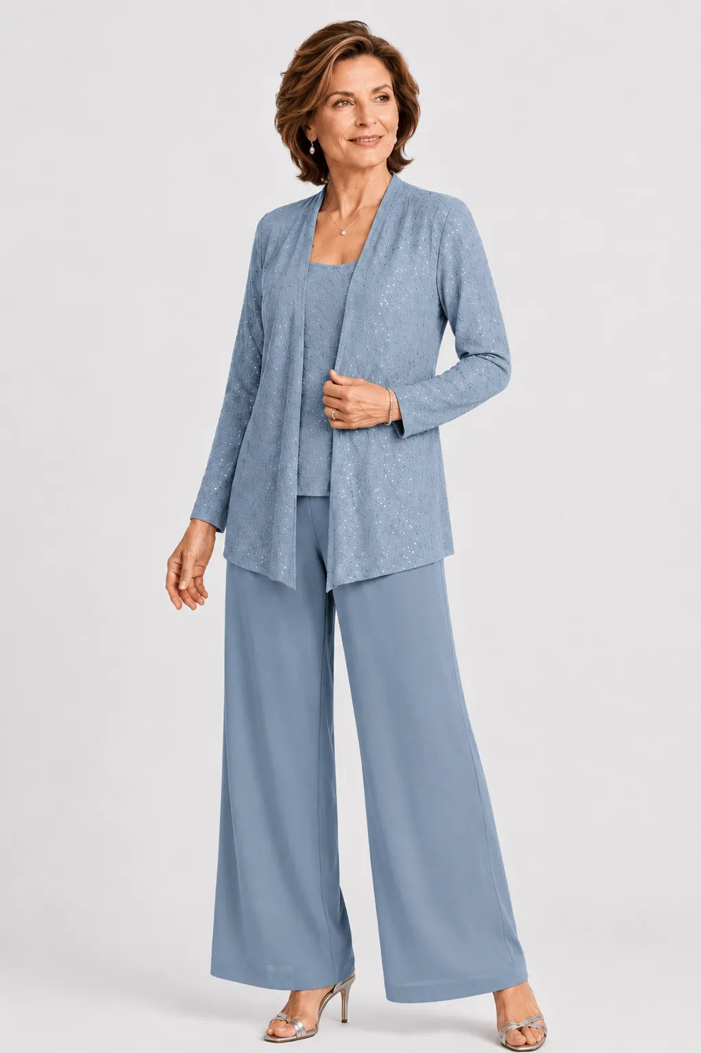 Évangéline — Ensemble Pantalon 3 Pièces