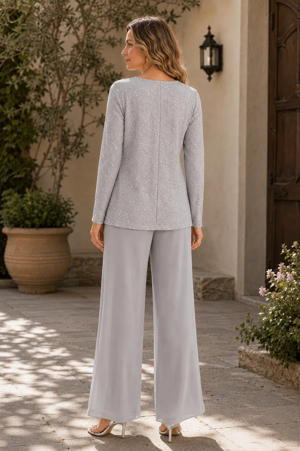 Évangéline — Ensemble Pantalon 3 Pièces