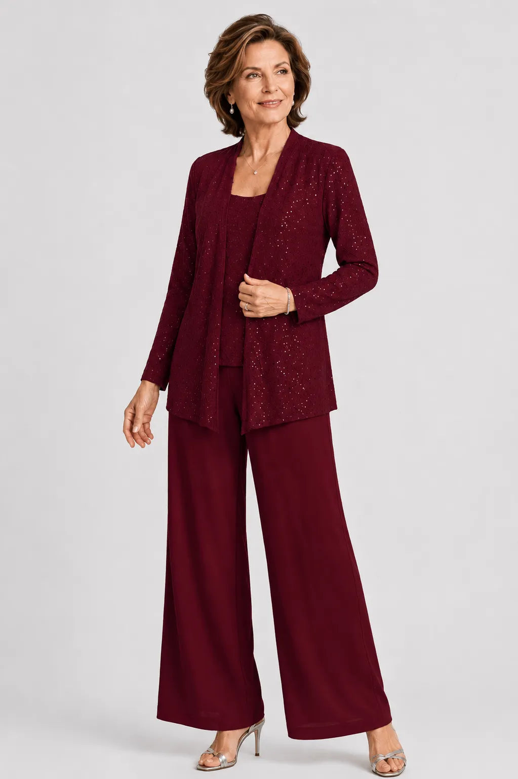 Évangéline — Ensemble Pantalon 3 Pièces