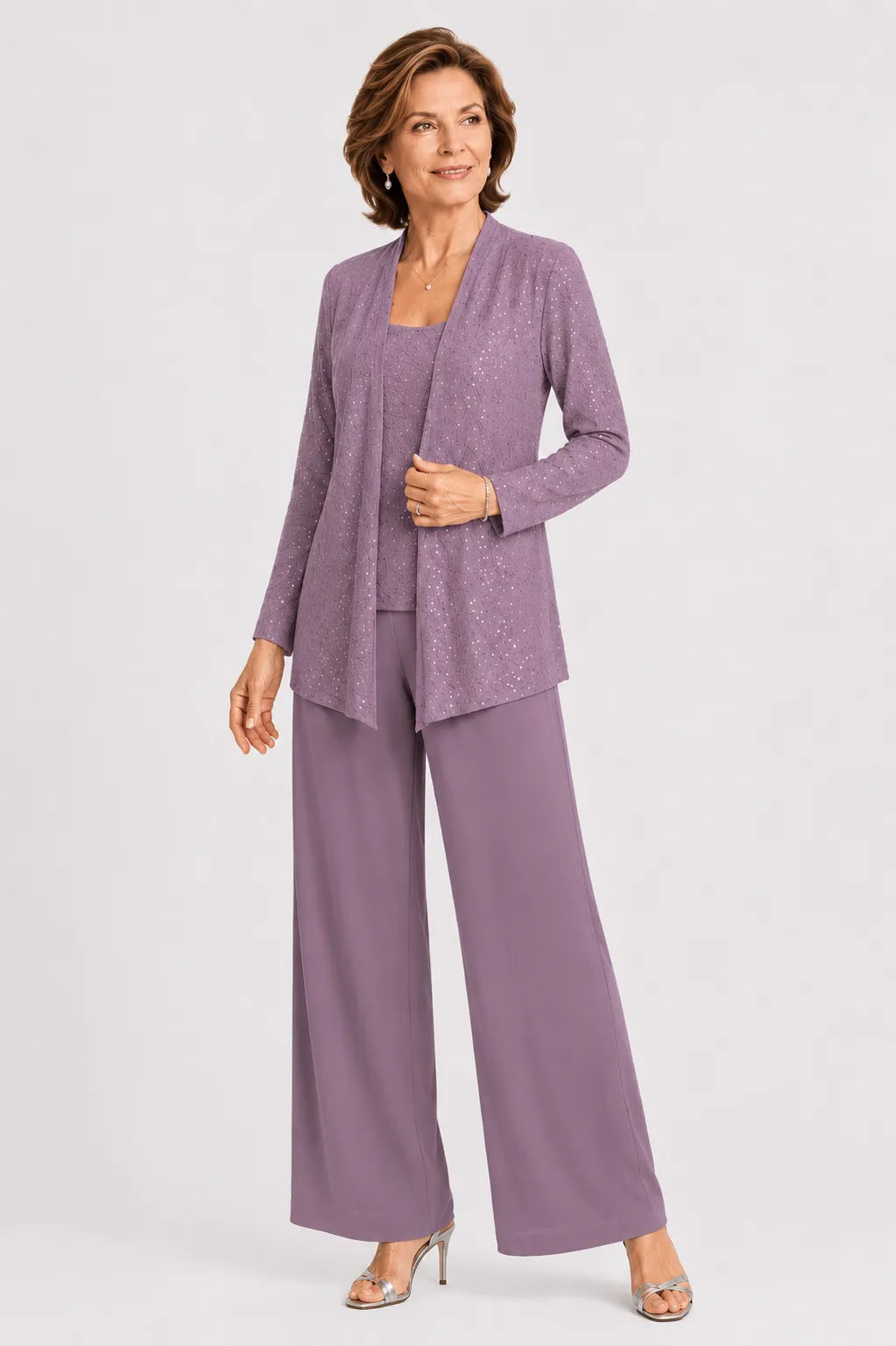Évangéline — Ensemble Pantalon 3 Pièces