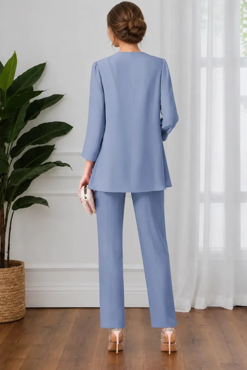 Viviane — Tailleur Pantalon 3 Pièces Chic