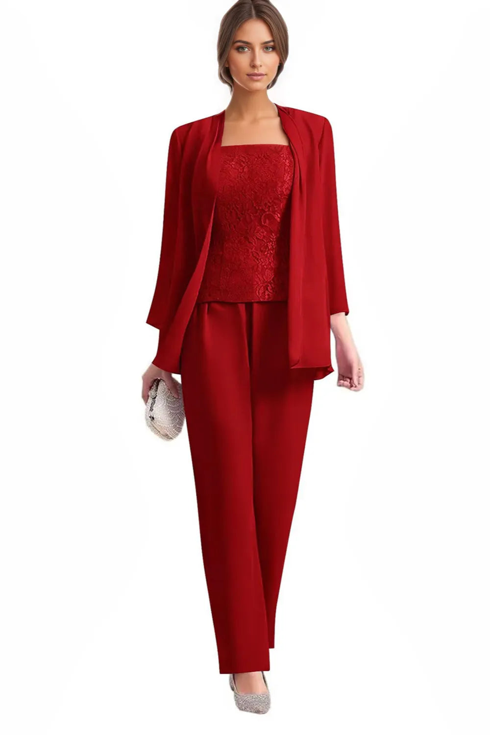 Viviane — Tailleur Pantalon 3 Pièces Chic