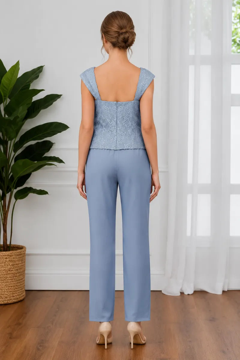 Viviane — Tailleur Pantalon 3 Pièces Chic