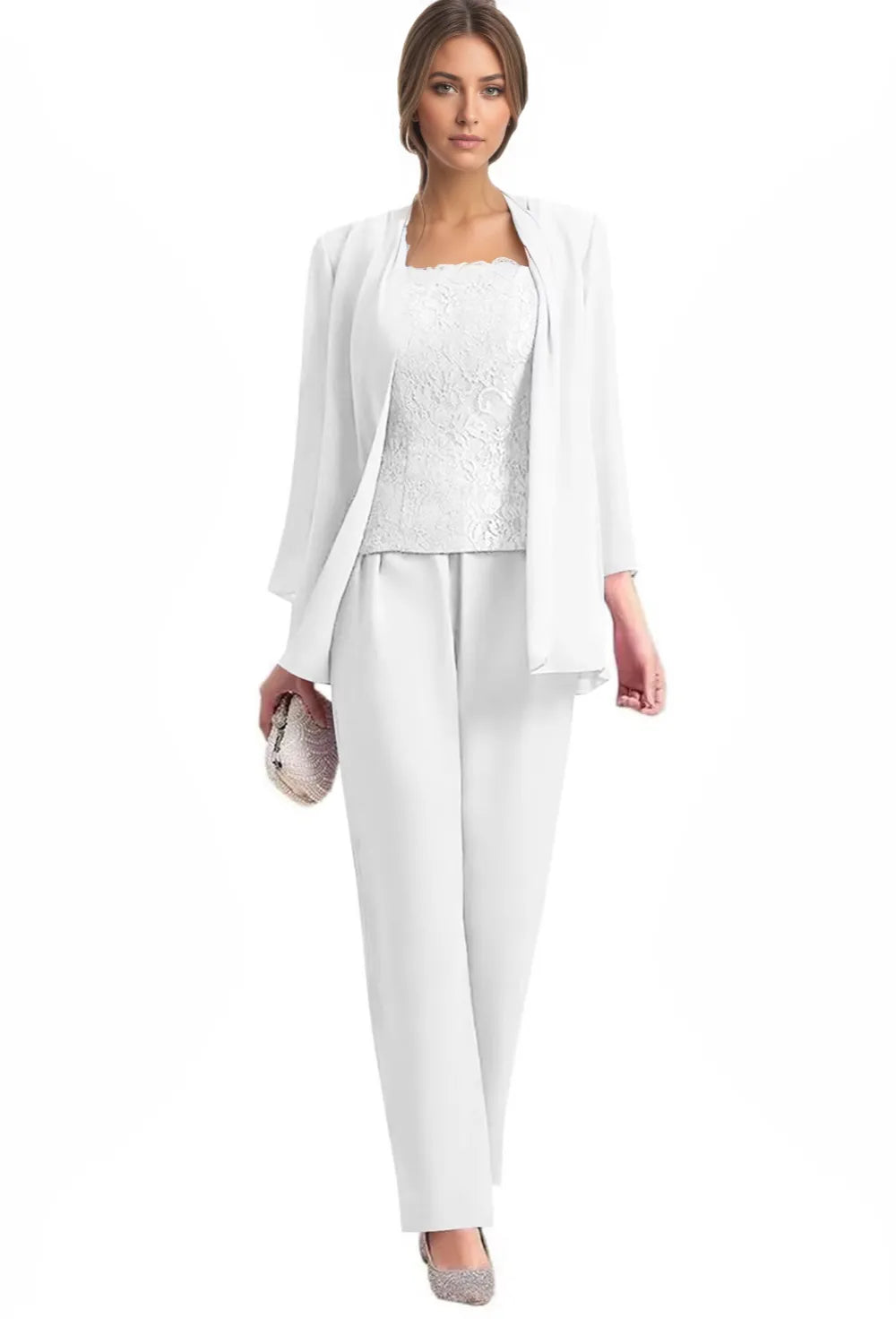 Viviane — Tailleur Pantalon 3 Pièces Chic