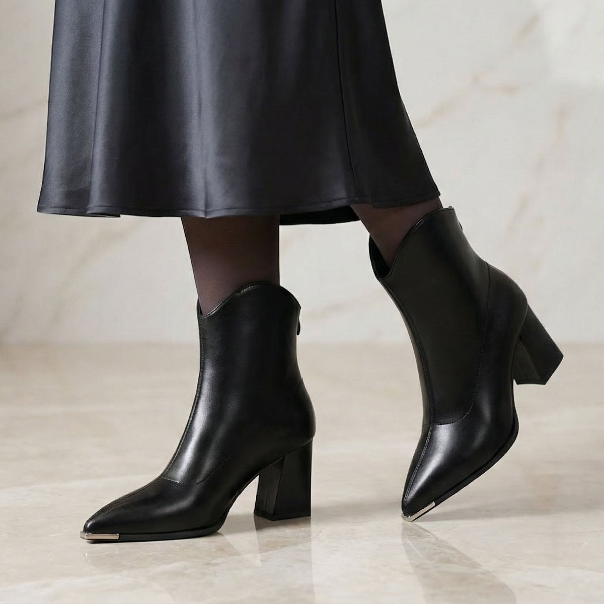 Juliette — Bottines en Cuir